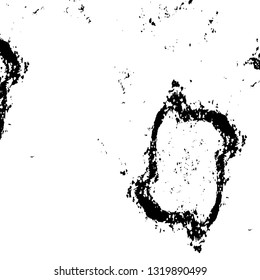 Rough, scratch, splatter grunge pattern design brush strokes. Overlay texture. Faded black-white dyed paper texture. Sketch grunge design. Use for poster, cover, banner, mock-up, stickers layout.