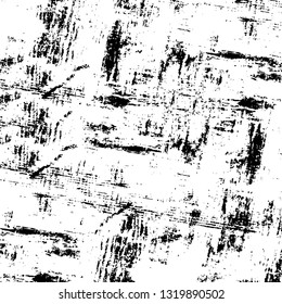 Rough, scratch, splatter grunge pattern design brush strokes. Overlay texture. Faded black-white dyed paper texture. Sketch grunge design. Use for poster, cover, banner, mock-up, stickers layout.
