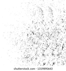 Rough, scratch, splatter grunge pattern design brush strokes. Overlay texture. Faded black-white dyed paper texture. Sketch grunge design. Use for poster, cover, banner, mock-up, stickers layout.