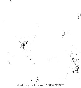 Rough, scratch, splatter grunge pattern design brush strokes. Overlay texture. Faded black-white dyed paper texture. Sketch grunge design. Use for poster, cover, banner, mock-up, stickers layout.