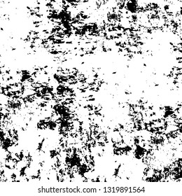 Rough, scratch, splatter grunge pattern design brush strokes. Overlay texture. Faded black-white dyed paper texture. Sketch grunge design. Use for poster, cover, banner, mock-up, stickers layout.