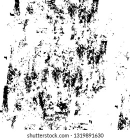 Rough, scratch, splatter grunge pattern design brush strokes. Overlay texture. Faded black-white dyed paper texture. Sketch grunge design. Use for poster, cover, banner, mock-up, stickers layout.
