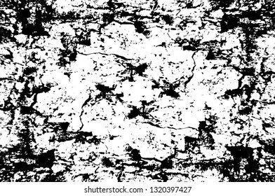 Rough, scratch, splatter grunge pattern design brush strokes. Overlay texture. Faded black-white dyed paper texture. Sketch grunge design. Use for poster, cover, banner, mock-up, stickers layout.