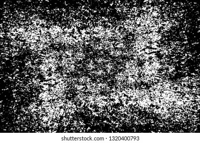 Rough, scratch, splatter grunge pattern design brush strokes. Overlay texture. Faded black-white dyed paper texture. Sketch grunge design. Use for poster, cover, banner, mock-up, stickers layout.