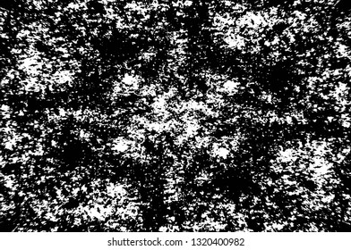 Rough, scratch, splatter grunge pattern design brush strokes. Overlay texture. Faded black-white dyed paper texture. Sketch grunge design. Use for poster, cover, banner, mock-up, stickers layout.