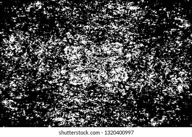 Rough, scratch, splatter grunge pattern design brush strokes. Overlay texture. Faded black-white dyed paper texture. Sketch grunge design. Use for poster, cover, banner, mock-up, stickers layout.