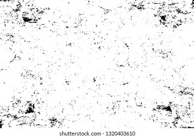 Rough, scratch, splatter grunge pattern design brush strokes. Overlay texture. Faded black-white dyed paper texture. Sketch grunge design. Use for poster, cover, banner, mock-up, stickers layout.