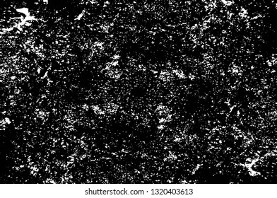 Rough, scratch, splatter grunge pattern design brush strokes. Overlay texture. Faded black-white dyed paper texture. Sketch grunge design. Use for poster, cover, banner, mock-up, stickers layout.
