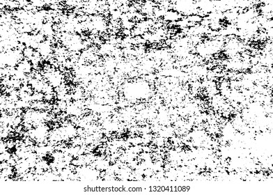 Rough, scratch, splatter grunge pattern design brush strokes. Overlay texture. Faded black-white dyed paper texture. Sketch grunge design. Use for poster, cover, banner, mock-up, stickers layout.