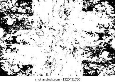 Rough, scratch, splatter grunge pattern design brush strokes. Overlay texture. Faded black-white dyed paper texture. Sketch grunge design. Use for poster, cover, banner, mock-up, stickers layout.