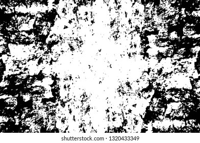 Rough, scratch, splatter grunge pattern design brush strokes. Overlay texture. Faded black-white dyed paper texture. Sketch grunge design. Use for poster, cover, banner, mock-up, stickers layout.