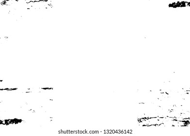 Rough, scratch, splatter grunge pattern design brush strokes. Overlay texture. Faded black-white dyed paper texture. Sketch grunge design. Use for poster, cover, banner, mock-up, stickers layout.