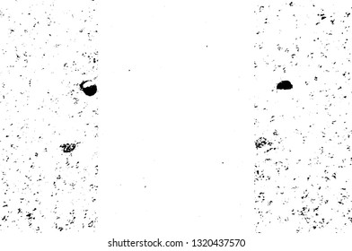 Rough, scratch, splatter grunge pattern design brush strokes. Overlay texture. Faded black-white dyed paper texture. Sketch grunge design. Use for poster, cover, banner, mock-up, stickers layout.