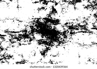 Rough, scratch, splatter grunge pattern design brush strokes. Overlay texture. Faded black-white dyed paper texture. Sketch grunge design. Use for poster, cover, banner, mock-up, stickers layout.