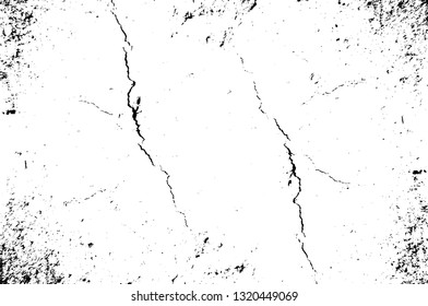 Rough, scratch, splatter grunge pattern design brush strokes. Overlay texture. Faded black-white dyed paper texture. Sketch grunge design. Use for poster, cover, banner, mock-up, stickers layout.