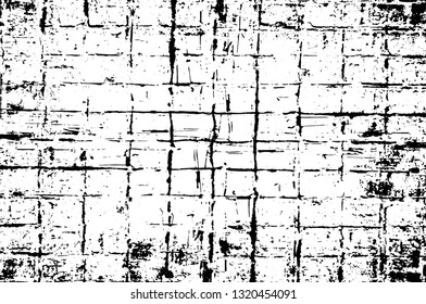 Rough, scratch, splatter grunge pattern design brush strokes. Overlay texture. Faded black-white dyed paper texture. Sketch grunge design. Use for poster, cover, banner, mock-up, stickers layout.