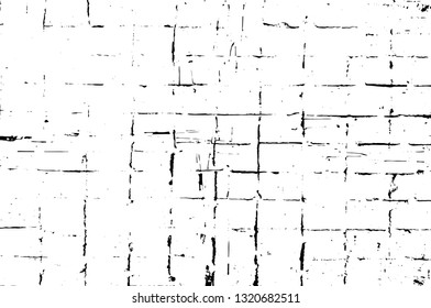 Rough, scratch, splatter grunge pattern design brush strokes. Overlay texture. Faded black-white dyed paper texture. Sketch grunge design. Use for poster, cover, banner, mock-up, stickers layout.