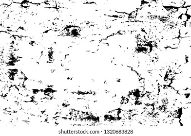 Rough, scratch, splatter grunge pattern design brush strokes. Overlay texture. Faded black-white dyed paper texture. Sketch grunge design. Use for poster, cover, banner, mock-up, stickers layout.