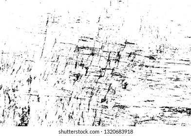 Rough, scratch, splatter grunge pattern design brush strokes. Overlay texture. Faded black-white dyed paper texture. Sketch grunge design. Use for poster, cover, banner, mock-up, stickers layout.