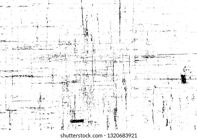 Rough, scratch, splatter grunge pattern design brush strokes. Overlay texture. Faded black-white dyed paper texture. Sketch grunge design. Use for poster, cover, banner, mock-up, stickers layout.