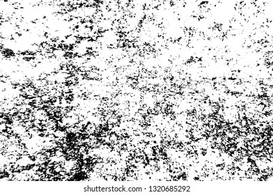 Rough, scratch, splatter grunge pattern design brush strokes. Overlay texture. Faded black-white dyed paper texture. Sketch grunge design. Use for poster, cover, banner, mock-up, stickers layout.