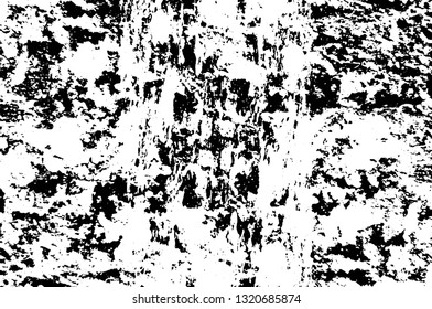 Rough, scratch, splatter grunge pattern design brush strokes. Overlay texture. Faded black-white dyed paper texture. Sketch grunge design. Use for poster, cover, banner, mock-up, stickers layout.