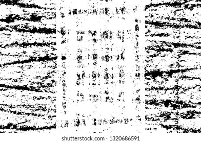 Rough, scratch, splatter grunge pattern design brush strokes. Overlay texture. Faded black-white dyed paper texture. Sketch grunge design. Use for poster, cover, banner, mock-up, stickers layout.