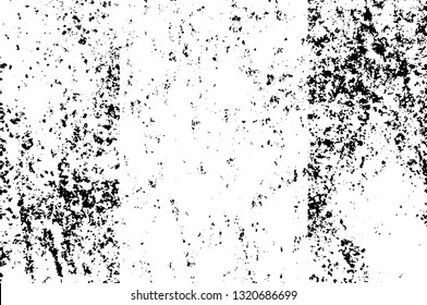 Rough, scratch, splatter grunge pattern design brush strokes. Overlay texture. Faded black-white dyed paper texture. Sketch grunge design. Use for poster, cover, banner, mock-up, stickers layout.