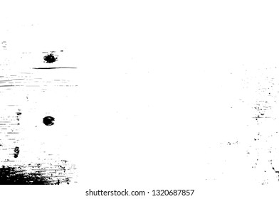 Rough, scratch, splatter grunge pattern design brush strokes. Overlay texture. Faded black-white dyed paper texture. Sketch grunge design. Use for poster, cover, banner, mock-up, stickers layout.