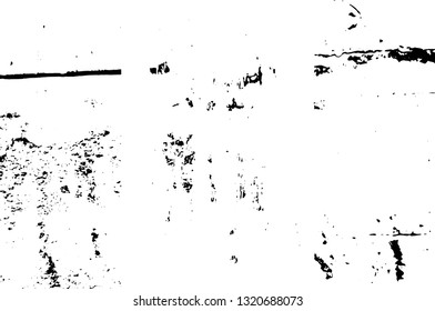 Rough, scratch, splatter grunge pattern design brush strokes. Overlay texture. Faded black-white dyed paper texture. Sketch grunge design. Use for poster, cover, banner, mock-up, stickers layout.