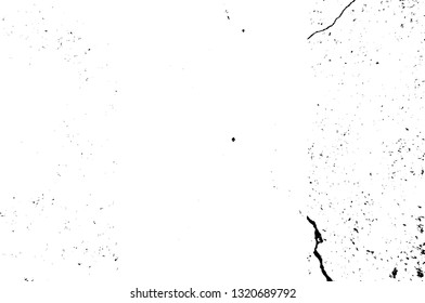 Rough, scratch, splatter grunge pattern design brush strokes. Overlay texture. Faded black-white dyed paper texture. Sketch grunge design. Use for poster, cover, banner, mock-up, stickers layout.