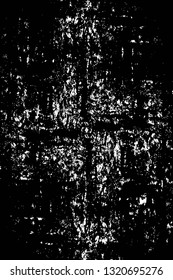 Rough, scratch, splatter grunge pattern design brush strokes. Overlay texture. Faded black-white dyed paper texture. Sketch grunge design. Use for poster, cover, banner, mock-up, stickers layout.