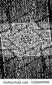 Rough, scratch, splatter grunge pattern design brush strokes. Overlay texture. Faded black-white dyed paper texture. Sketch grunge design. Use for poster, cover, banner, mock-up, stickers layout.