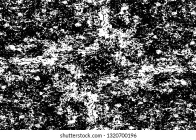 Rough, scratch, splatter grunge pattern design brush strokes. Overlay texture. Faded black-white dyed paper texture. Sketch grunge design. Use for poster, cover, banner, mock-up, stickers layout.
