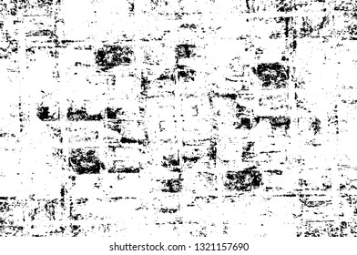 Rough, scratch, splatter grunge pattern design brush strokes. Overlay texture. Faded black-white dyed paper texture. Sketch grunge design. Use for poster, cover, banner, mock-up, stickers layout.