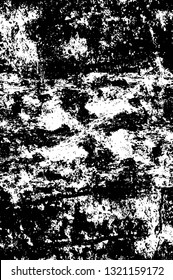 Rough, scratch, splatter grunge pattern design brush strokes. Overlay texture. Faded black-white dyed paper texture. Sketch grunge design. Use for poster, cover, banner, mock-up, stickers layout.