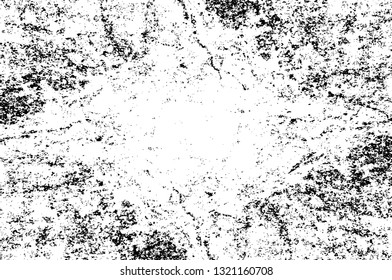 Rough, scratch, splatter grunge pattern design brush strokes. Overlay texture. Faded black-white dyed paper texture. Sketch grunge design. Use for poster, cover, banner, mock-up, stickers layout.