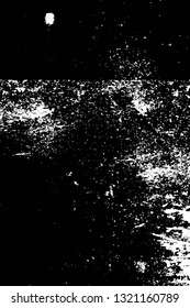 Rough, scratch, splatter grunge pattern design brush strokes. Overlay texture. Faded black-white dyed paper texture. Sketch grunge design. Use for poster, cover, banner, mock-up, stickers layout.