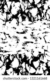 Rough, scratch, splatter grunge pattern design brush strokes. Overlay texture. Faded black-white dyed paper texture. Sketch grunge design. Use for poster, cover, banner, mock-up, stickers layout.