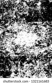 Rough, scratch, splatter grunge pattern design brush strokes. Overlay texture. Faded black-white dyed paper texture. Sketch grunge design. Use for poster, cover, banner, mock-up, stickers layout.