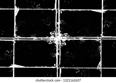 Rough, scratch, splatter grunge pattern design brush strokes. Overlay texture. Faded black-white dyed paper texture. Sketch grunge design. Use for poster, cover, banner, mock-up, stickers layout.