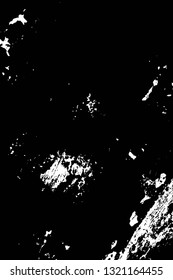 Rough, scratch, splatter grunge pattern design brush strokes. Overlay texture. Faded black-white dyed paper texture. Sketch grunge design. Use for poster, cover, banner, mock-up, stickers layout.