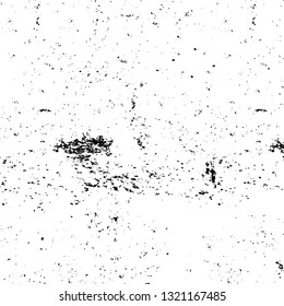 Rough, scratch, splatter grunge pattern design brush strokes. Overlay texture. Faded black-white dyed paper texture. Sketch grunge design. Use for poster, cover, banner, mock-up, stickers layout.