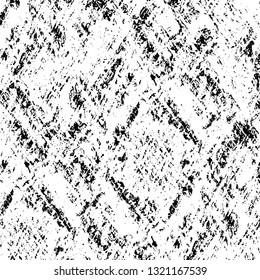 Rough, scratch, splatter grunge pattern design brush strokes. Overlay texture. Faded black-white dyed paper texture. Sketch grunge design. Use for poster, cover, banner, mock-up, stickers layout.