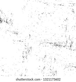 Rough, scratch, splatter grunge pattern design brush strokes. Overlay texture. Faded black-white dyed paper texture. Sketch grunge design. Use for poster, cover, banner, mock-up, stickers layout.