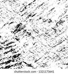 Rough, scratch, splatter grunge pattern design brush strokes. Overlay texture. Faded black-white dyed paper texture. Sketch grunge design. Use for poster, cover, banner, mock-up, stickers layout.