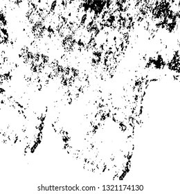 Rough, scratch, splatter grunge pattern design brush strokes. Overlay texture. Faded black-white dyed paper texture. Sketch grunge design. Use for poster, cover, banner, mock-up, stickers layout.