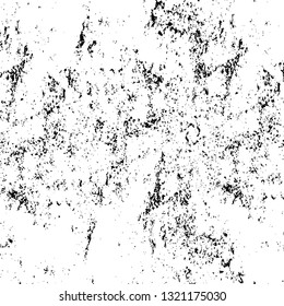 Rough, scratch, splatter grunge pattern design brush strokes. Overlay texture. Faded black-white dyed paper texture. Sketch grunge design. Use for poster, cover, banner, mock-up, stickers layout.
