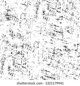 Rough, scratch, splatter grunge pattern design brush strokes. Overlay texture. Faded black-white dyed paper texture. Sketch grunge design. Use for poster, cover, banner, mock-up, stickers layout.