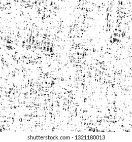 Rough, scratch, splatter grunge pattern design brush strokes. Overlay texture. Faded black-white dyed paper texture. Sketch grunge design. Use for poster, cover, banner, mock-up, stickers layout.